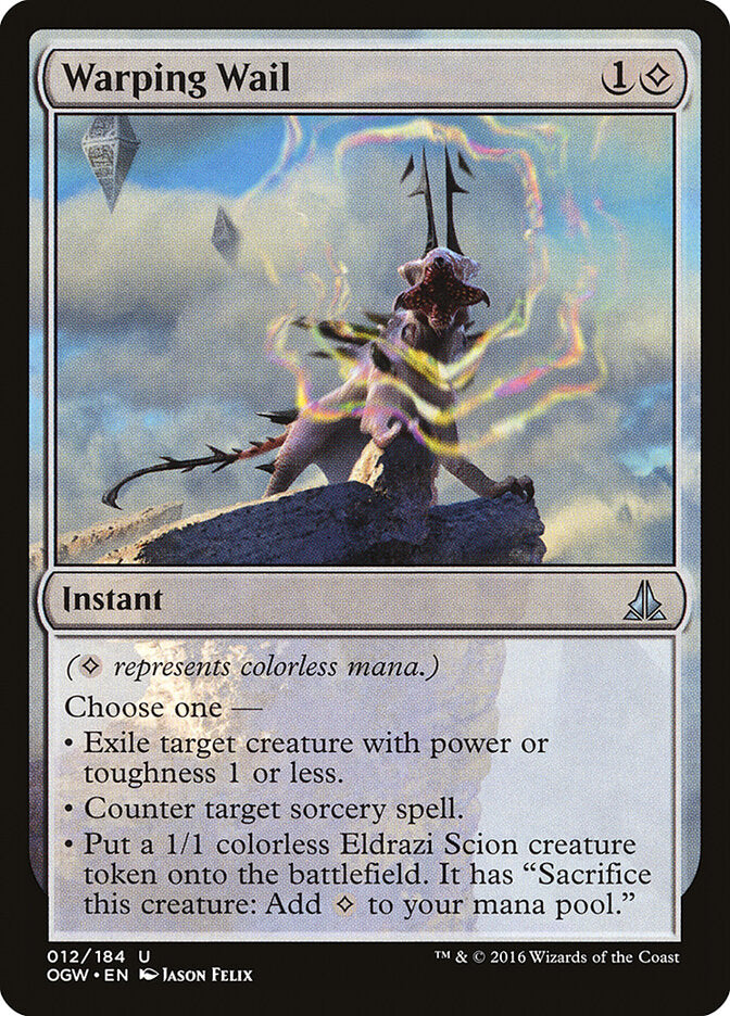 Lamento Distorcedor / Warping Wail - Magic: The Gathering - MoxLand