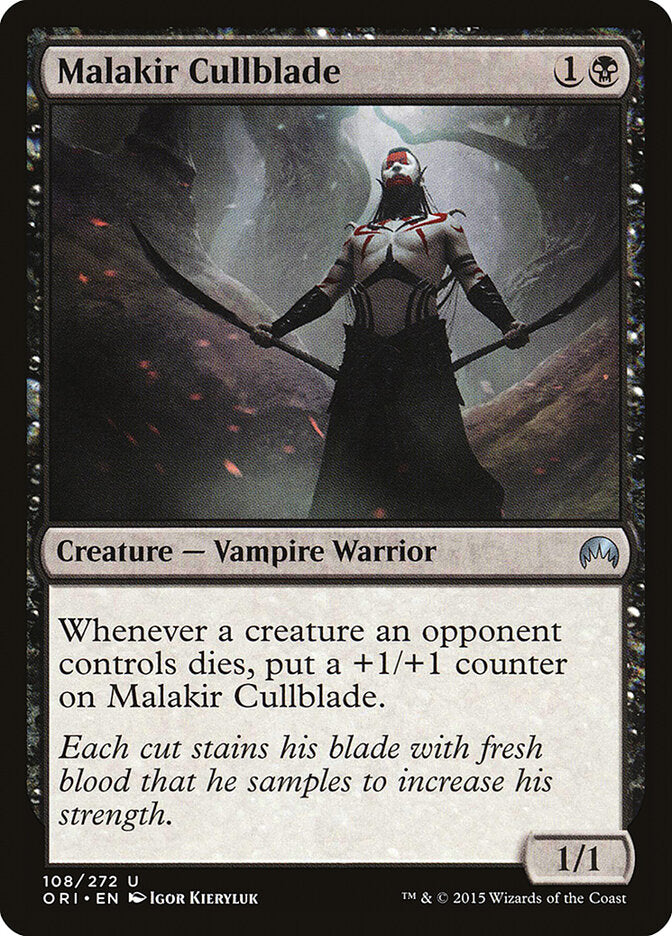 Lâmina de Abate de Malakir / Malakir Cullblade - Magic: The Gathering - MoxLand