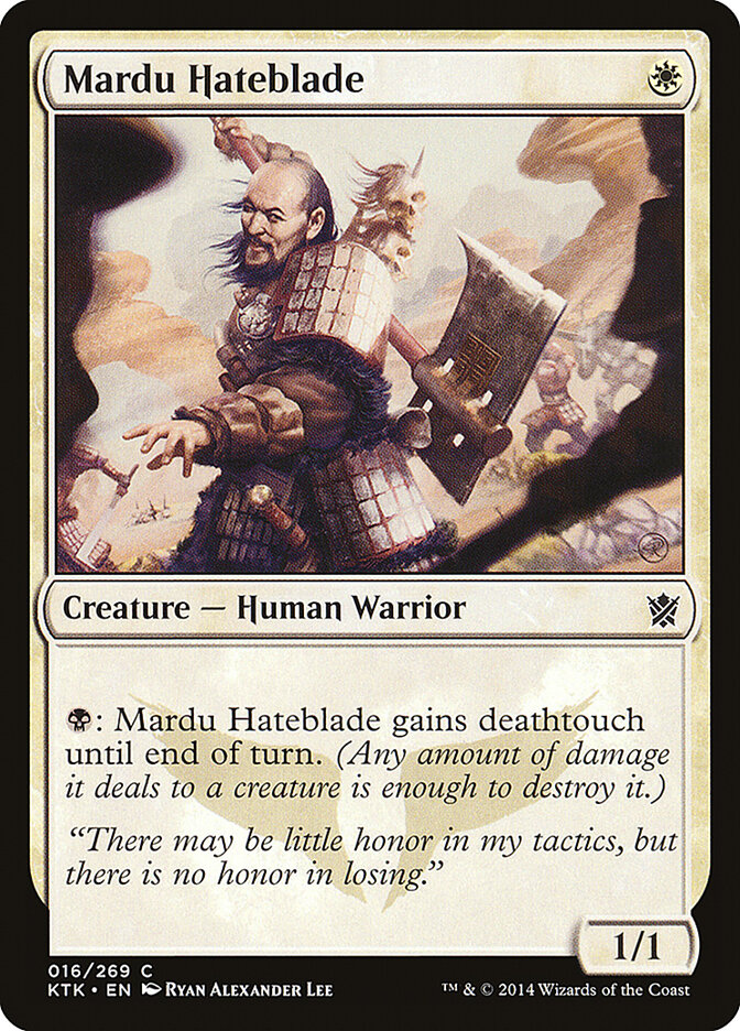 Lâmina de Ódio Mardu / Mardu Hateb