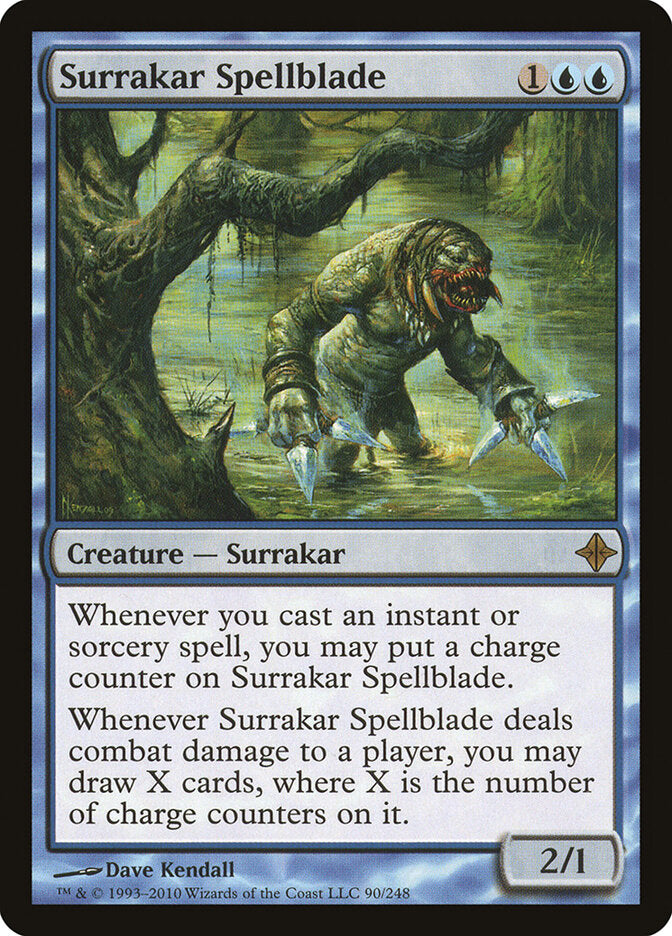 Lâmina Mágica Surrakar / Surrakar Spellblade - Magic: The Gathering - MoxLand