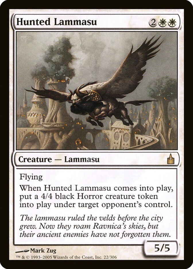 Lammasu Caçado / Hunted Lammasu - Magic: The Gathering - MoxLand