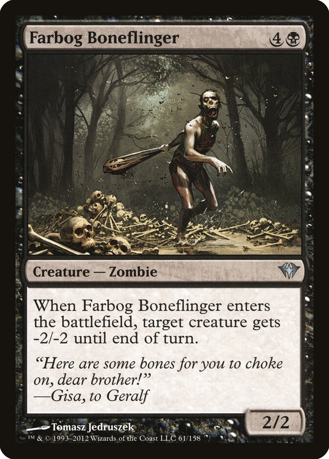 Lança-osso do Brejolonge / Farbog Boneflinger - Magic: The Gathering - MoxLand