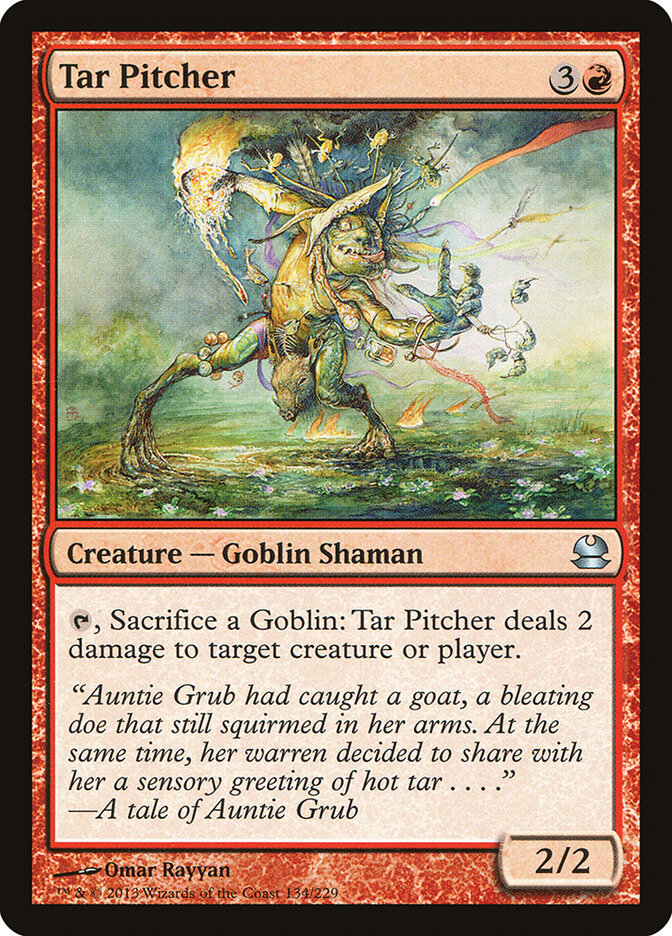 Lançador de Piche / Tar Pitcher - Magic: The Gathering - MoxLand