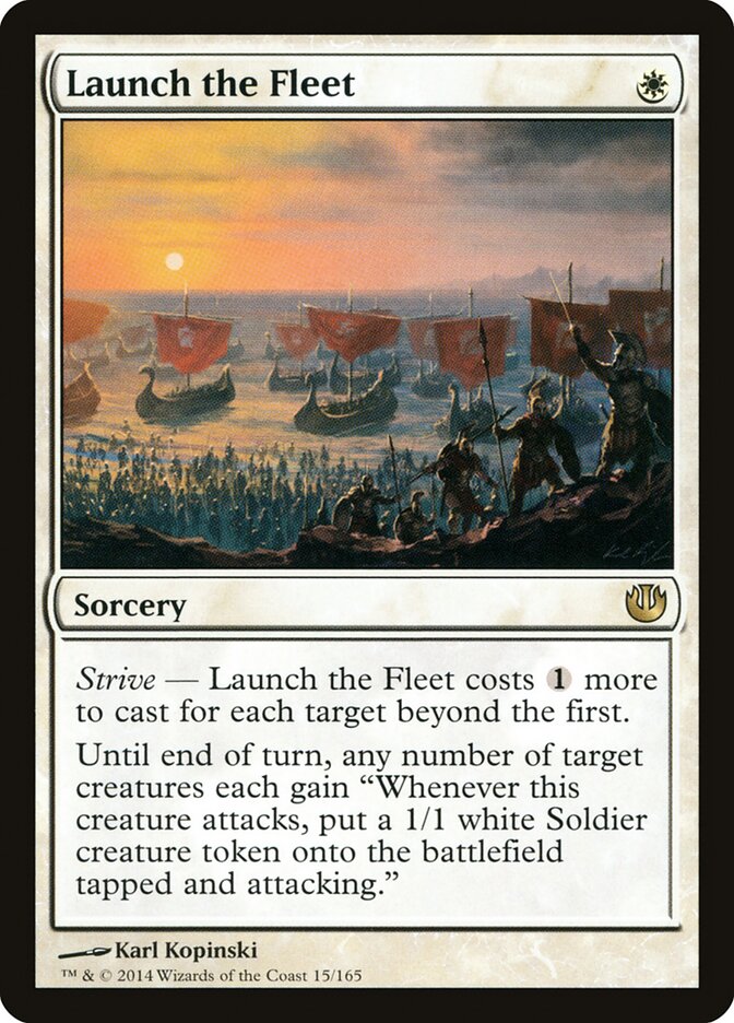Lançar a Frota / Launch the Fleet - Magic: The Gathering - MoxLand