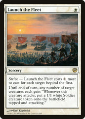 Lançar a Frota / Launch the Fleet - Magic: The Gathering - MoxLand