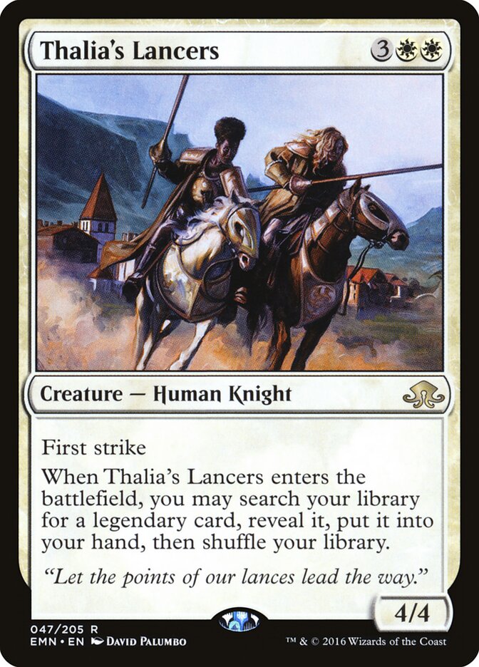 Lanceiras de Thalia / Thalia's Lancers - Magic: The Gathering - MoxLand