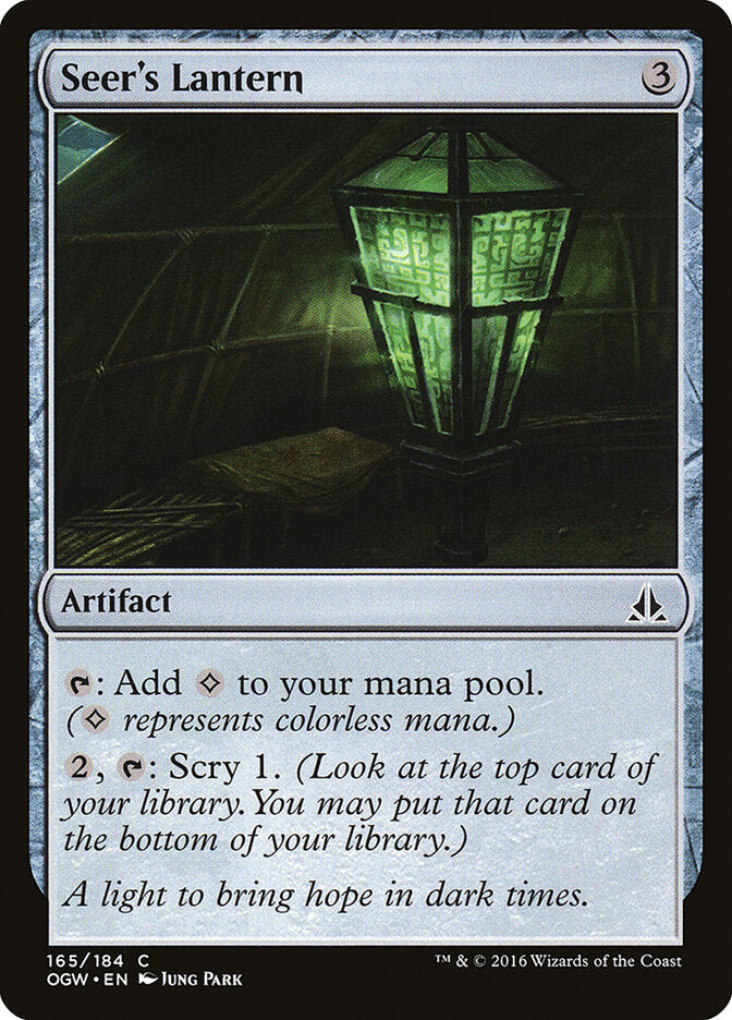 Lanterna do Vidente / Seer's Lantern - Magic: The Gathering - MoxLand