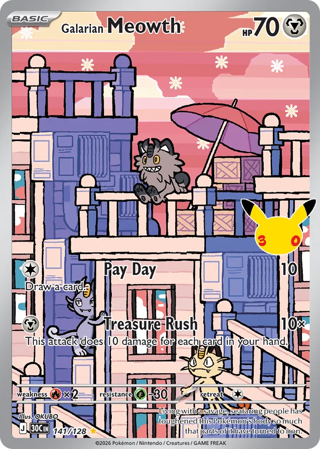 Meowth de Galar / Galarian Meowth