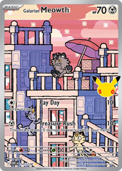 Meowth de Galar / Galarian Meowth