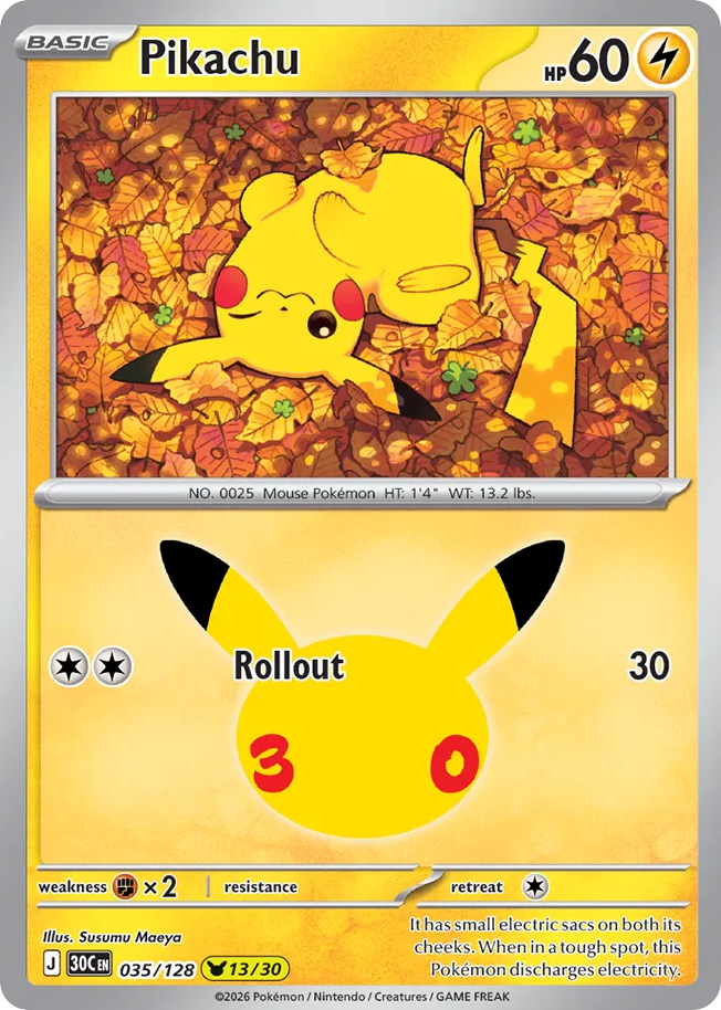 Pikachu - Pokémon TCG - MoxLand