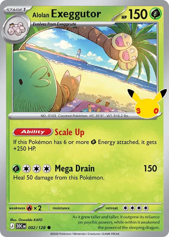 Exeggutor de Alola / Alolan Exeggutor
