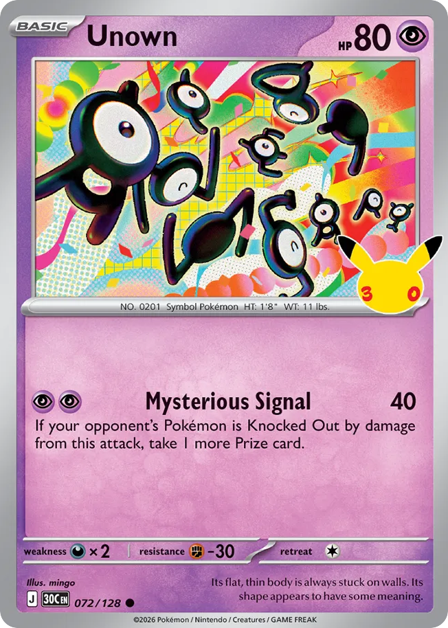 Unown - Pokémon TCG - MoxLand