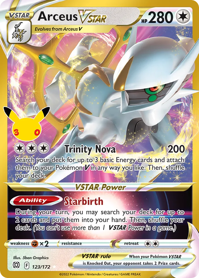 Arceus V-ASTRO / Arceus VSTAR - Pokémon TCG - MoxLand