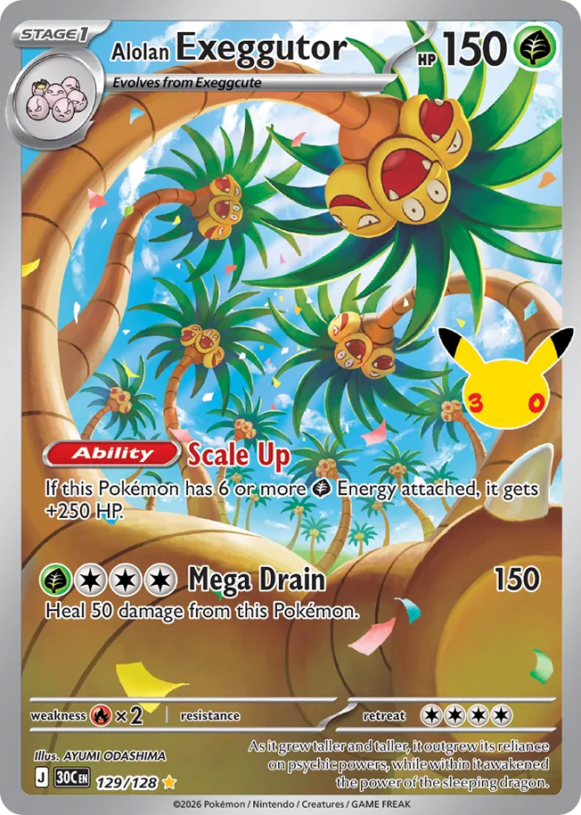Exeggutor de Alola / Alolan Exeggutor