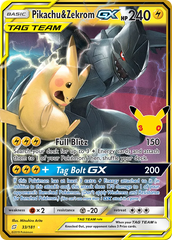 Pikachu e Zekrom GX