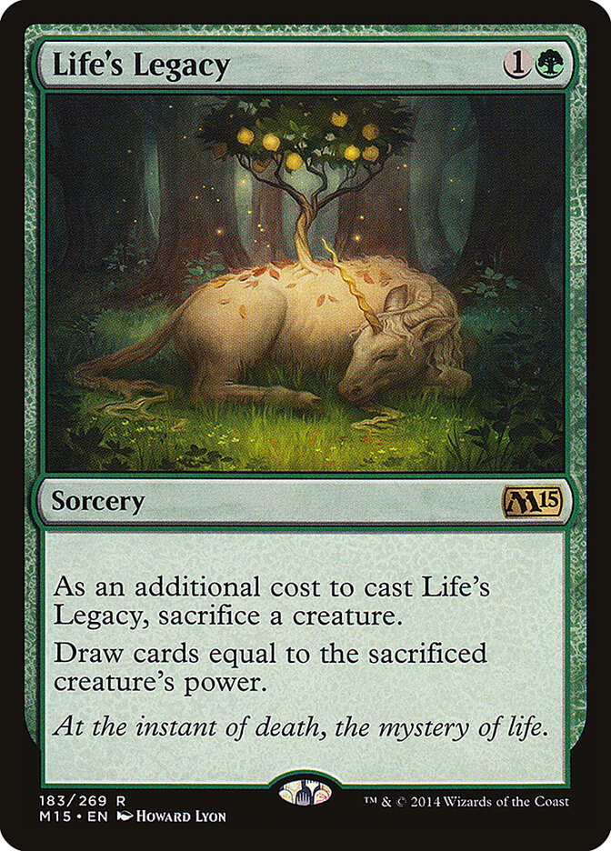 Legado da Vida / Life's Legacy - Magic: The Gathering - MoxLand