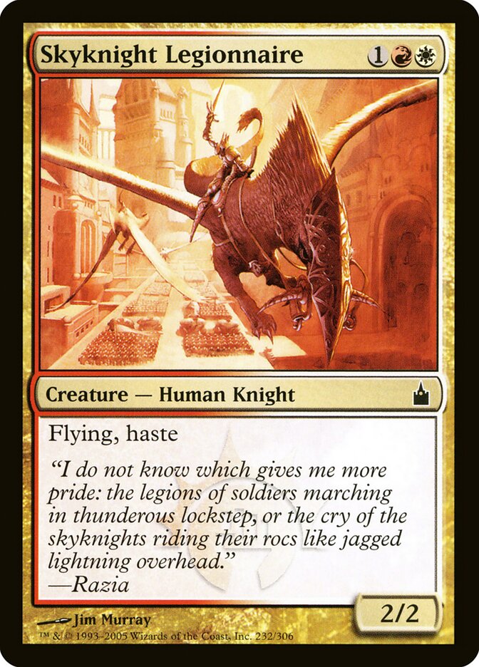 Legionário Cavaleiro da Noite / Skyknight Legionnaire - Magic: The Gathering - MoxLand
