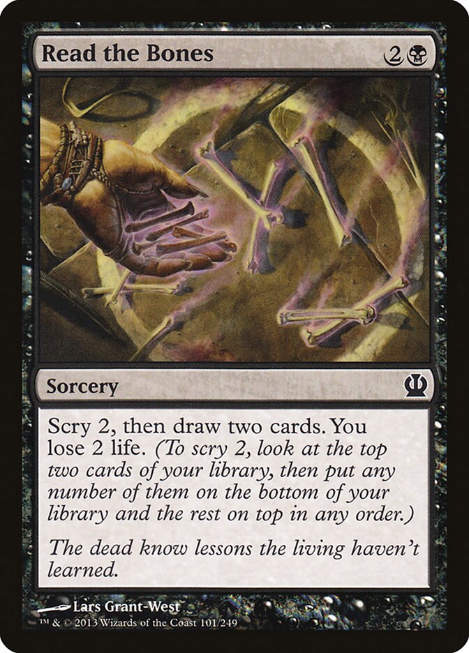 Leia os Ossos / Read the Bones - Magic: The Gathering - MoxLand