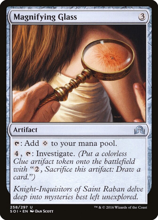 Lente de Aumento / Magnifying Glass - Magic: The Gathering - MoxLand
