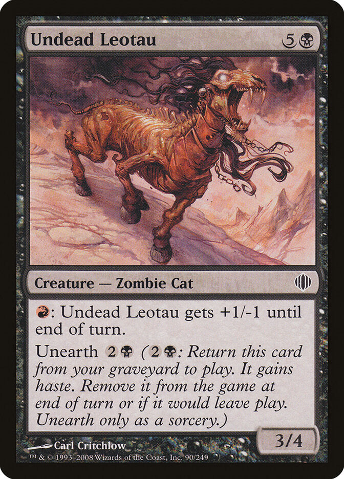 Leotau Morto-Vivo / Undead Leotau - Magic: The Gathering - MoxLand