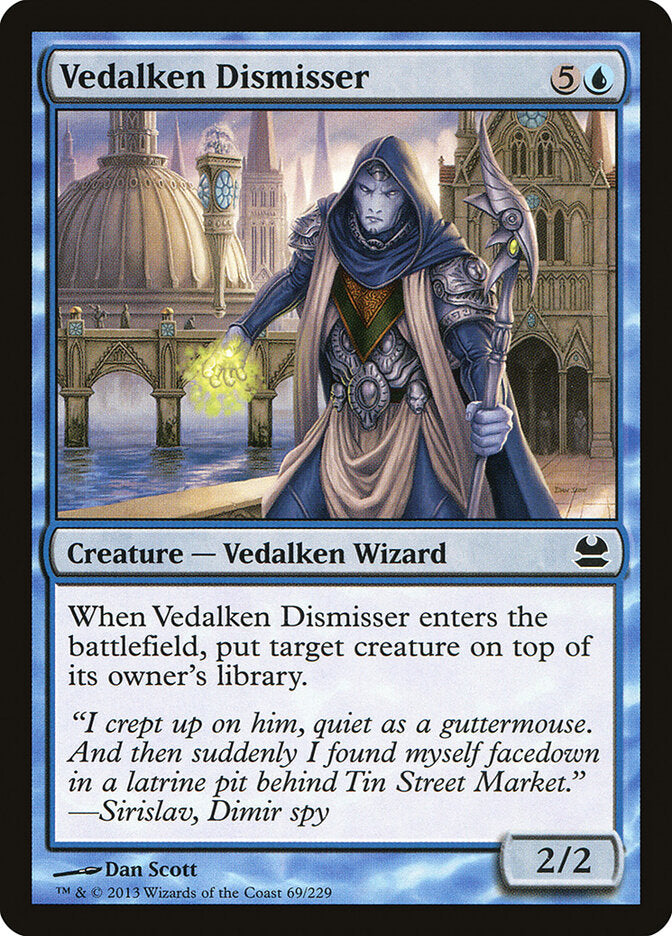 Liberador Vedalkeano / Vedalken Dismisser - Magic: The Gathering - MoxLand