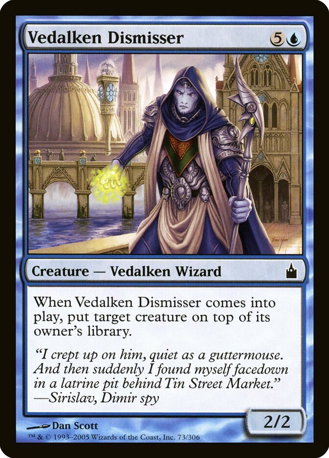 Liberador Vedalkeano / Vedalken Dismisser - Magic: The Gathering - MoxLand