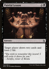 Lição Dolorosa / Painful Lesson - Magic: The Gathering - MoxLand
