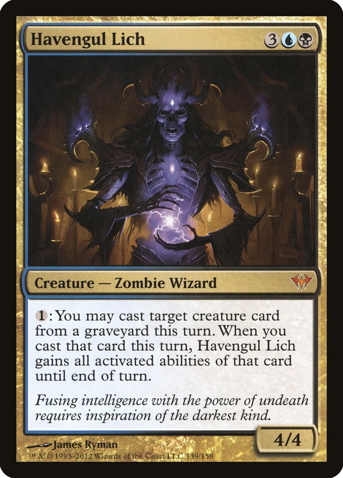 Lich de Havengul / Havengul Lich - Magic: The Gathering - MoxLand