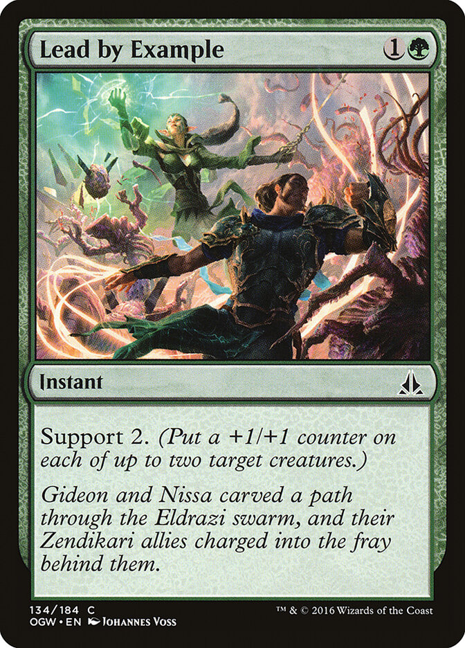 Liderar Pelo Exemplo / Lead by Example - Magic: The Gathering - MoxLand
