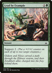 Liderar Pelo Exemplo / Lead by Example - Magic: The Gathering - MoxLand