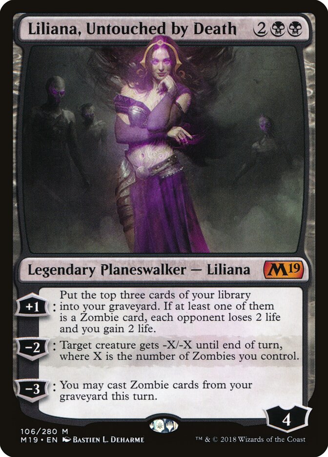 Liliana, Intocada pela Morte / Liliana, Untouched by Death - Magic: The Gathering - MoxLand