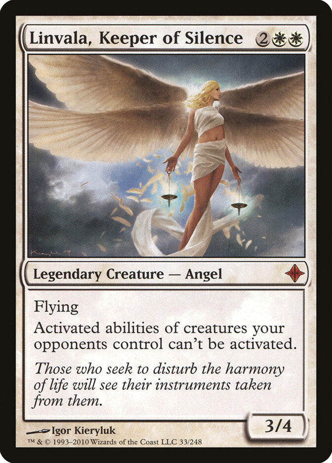 Linvala, Guardiã do Silêncio / Linvala, Keeper of Silence - Magic: The Gathering - MoxLand