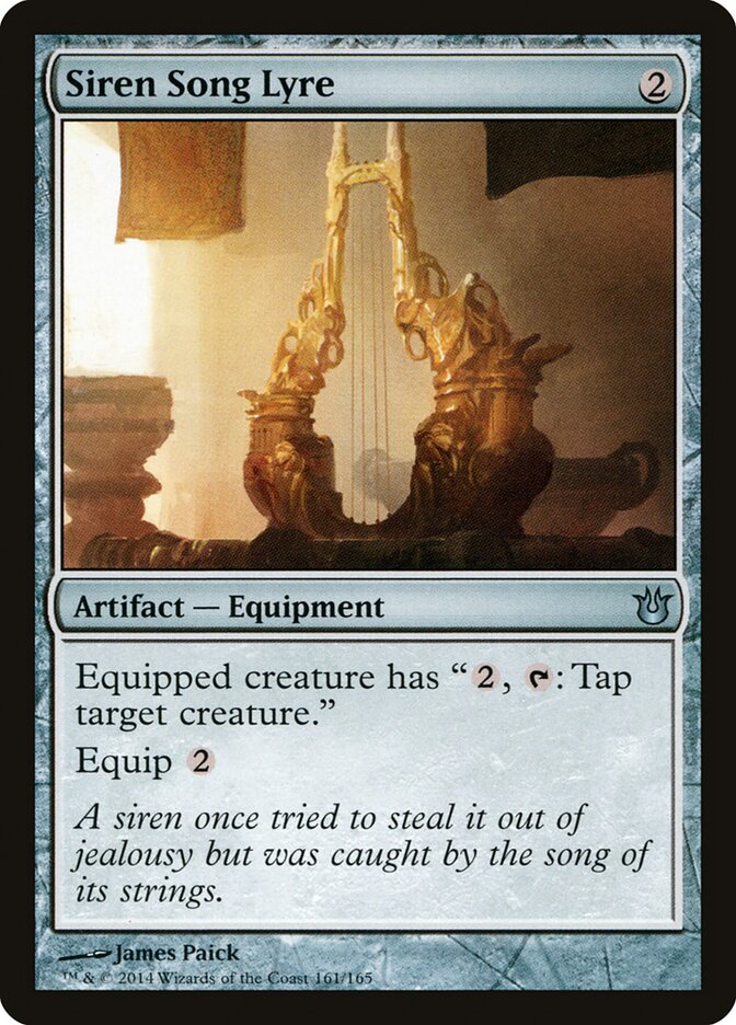 Lira da Canção Sirênica / Siren Song Lyre - Magic: The Gathering - MoxLand
