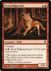 Lobo da Cordilheira Feroz / Feral Ridgewolf - Magic: The Gathering - MoxLand