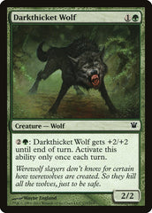Lobo do Matagal Escuro / Darkthicket Wolf - Magic: The Gathering - MoxLand
