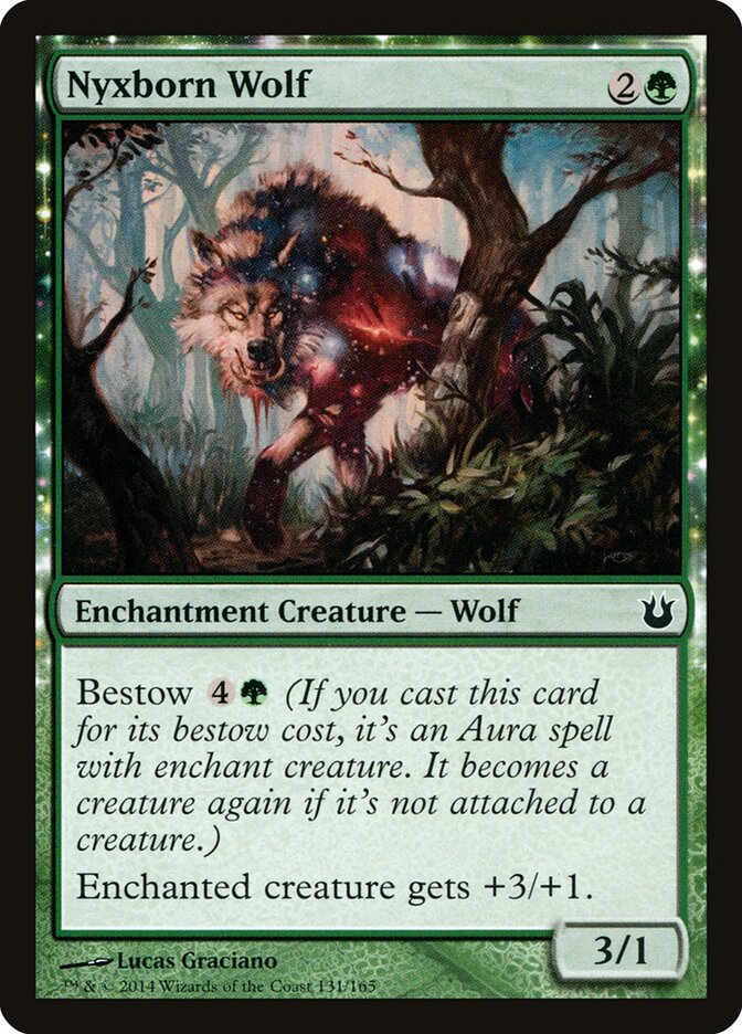 Lobo Nyxnato / Nyxborn Wolf - Magic: The Gathering - MoxLand