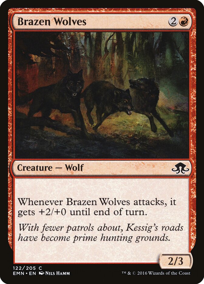 Lobos Intrépidos / Brazen Wolves - Magic: The Gathering - MoxLand