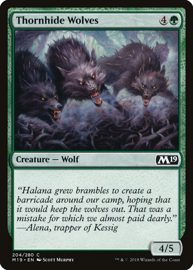 Lobos Pelespinho / Thornhide Wolve