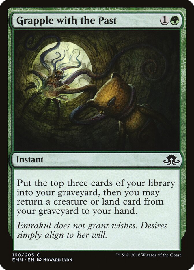 Lutar com o Passado / Grapple with the Past - Magic: The Gathering - MoxLand