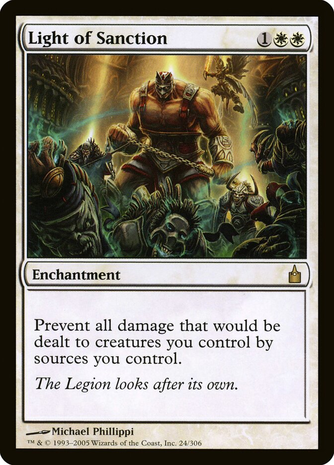 Luz da Sanção / Light of Sanction - Magic: The Gathering - MoxLand