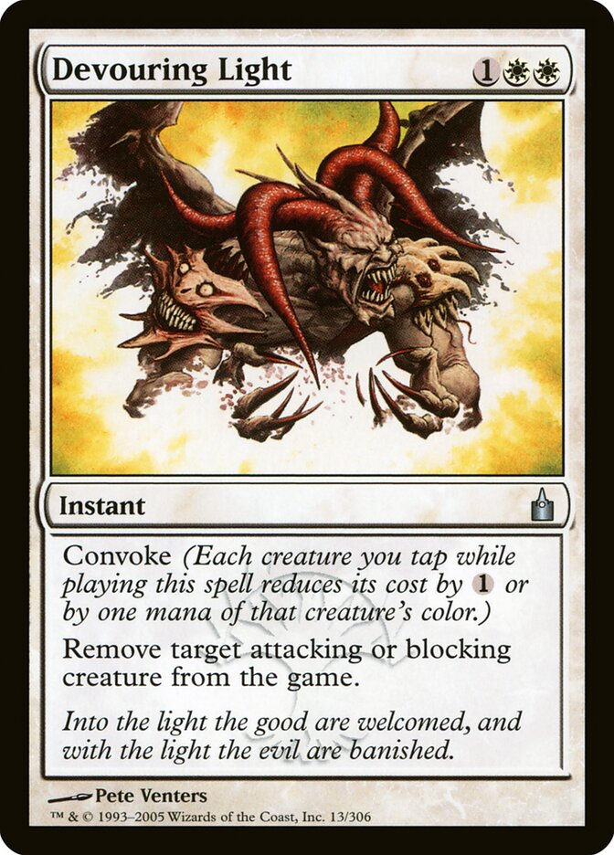 Luz Devoradora / Devouring Light - Magic: The Gathering - MoxLand