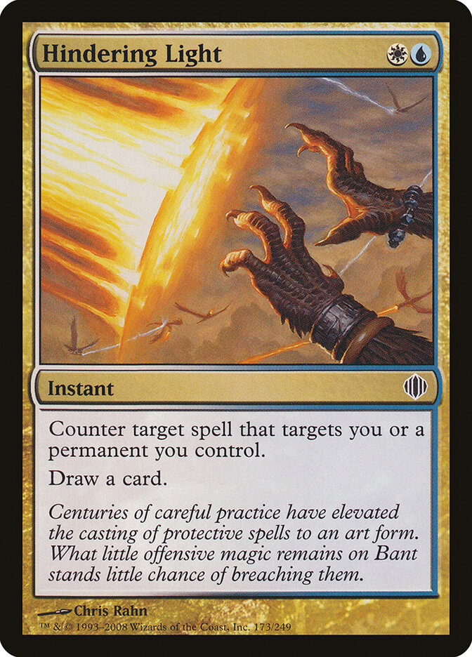 Luz Obstruidora / Hindering Light - Magic: The Gathering - MoxLand