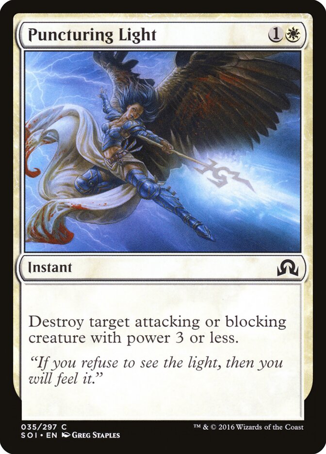 Luz Perfurante / Puncturing Light - Magic: The Gathering - MoxLand