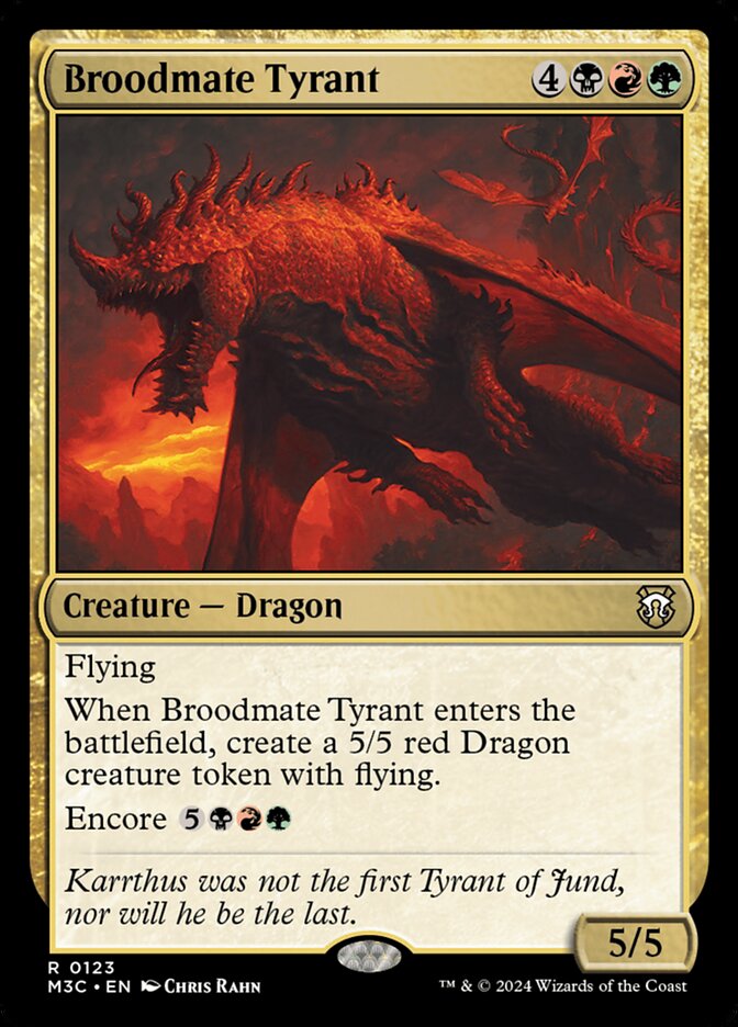 Broodmate Tyrant - Magic: The Gathering - MoxLand