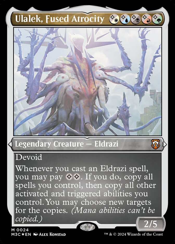 Ulalek, Atrocidade Infundida / Ulalek, Fused Atrocity - Magic: The Gathering - MoxLand