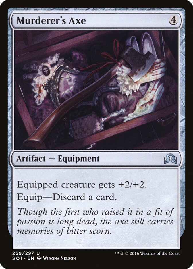 Machado do Assassino / Murderer's Axe - Magic: The Gathering - MoxLand