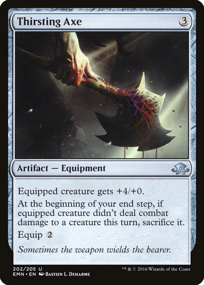 Machado Sedento / Thirsting Axe - Magic: The Gathering - MoxLand