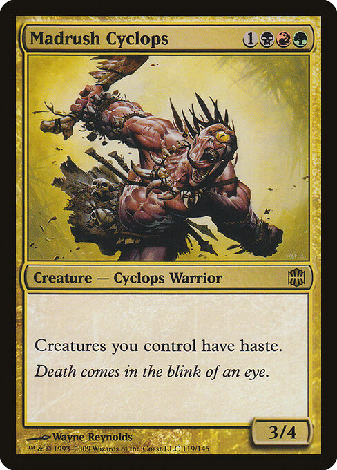 Ciclope Arrebatado / Madrush Cyclops - Magic: The Gathering - MoxLand