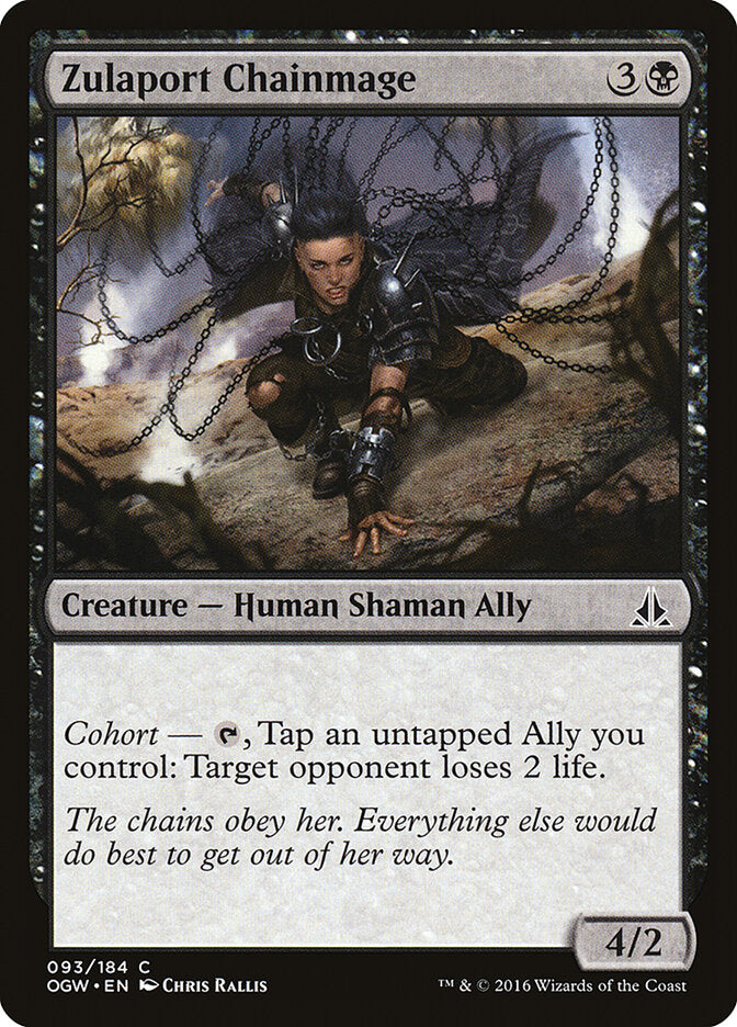 Maga das Correntes de Zulaport / Zulaport Chainmage - Magic: The Gathering - MoxLand