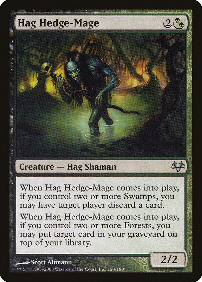 Maga Rural Bruxa / Hag Hedge-Mage - Magic: The Gathering - MoxLand